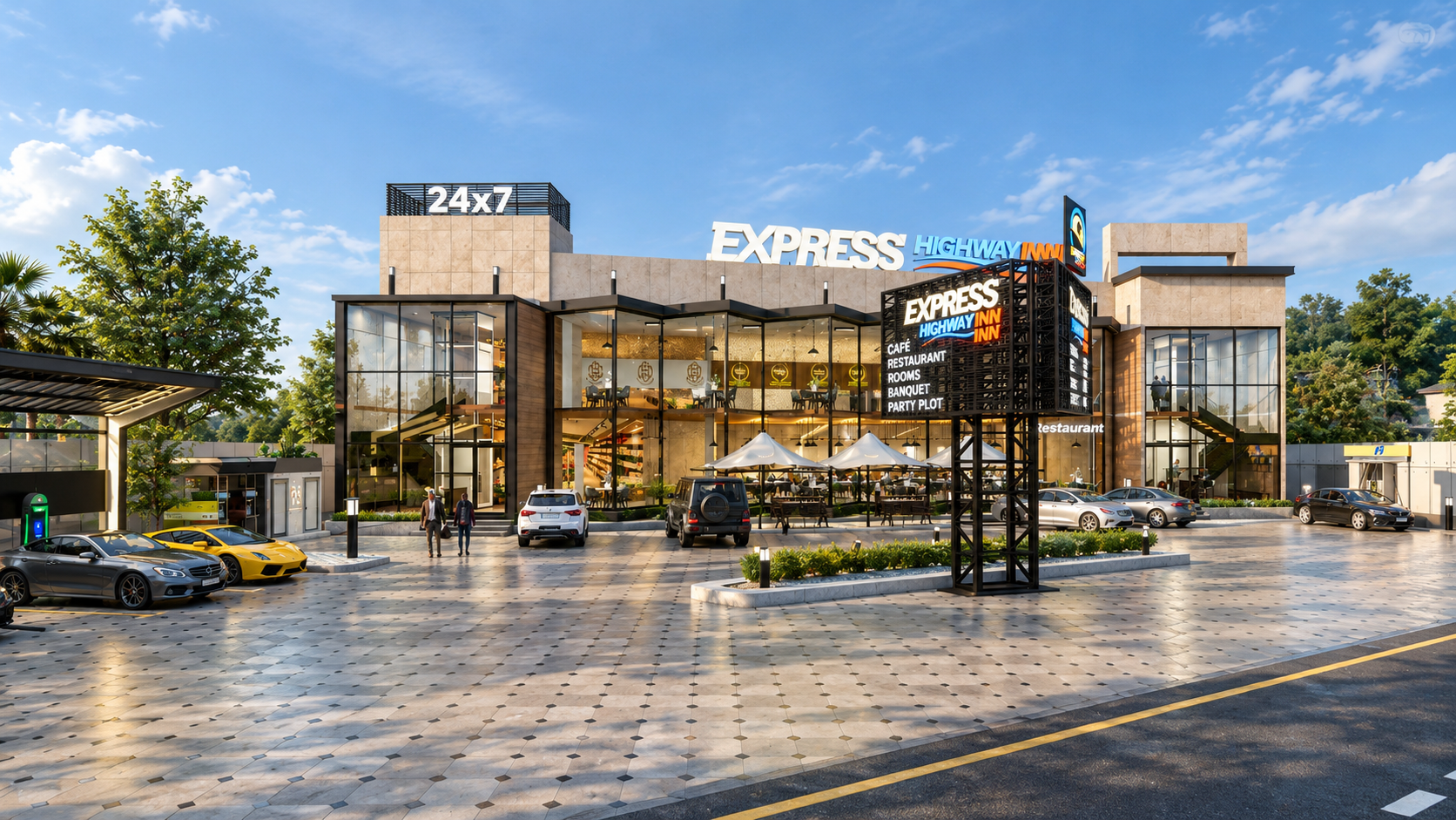 Express Highway Inn — Hospitality landmark on Dhaka–Chittagong Highway